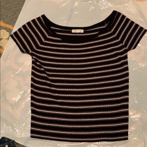 PacSun/L.A. hearts off the shoulder top